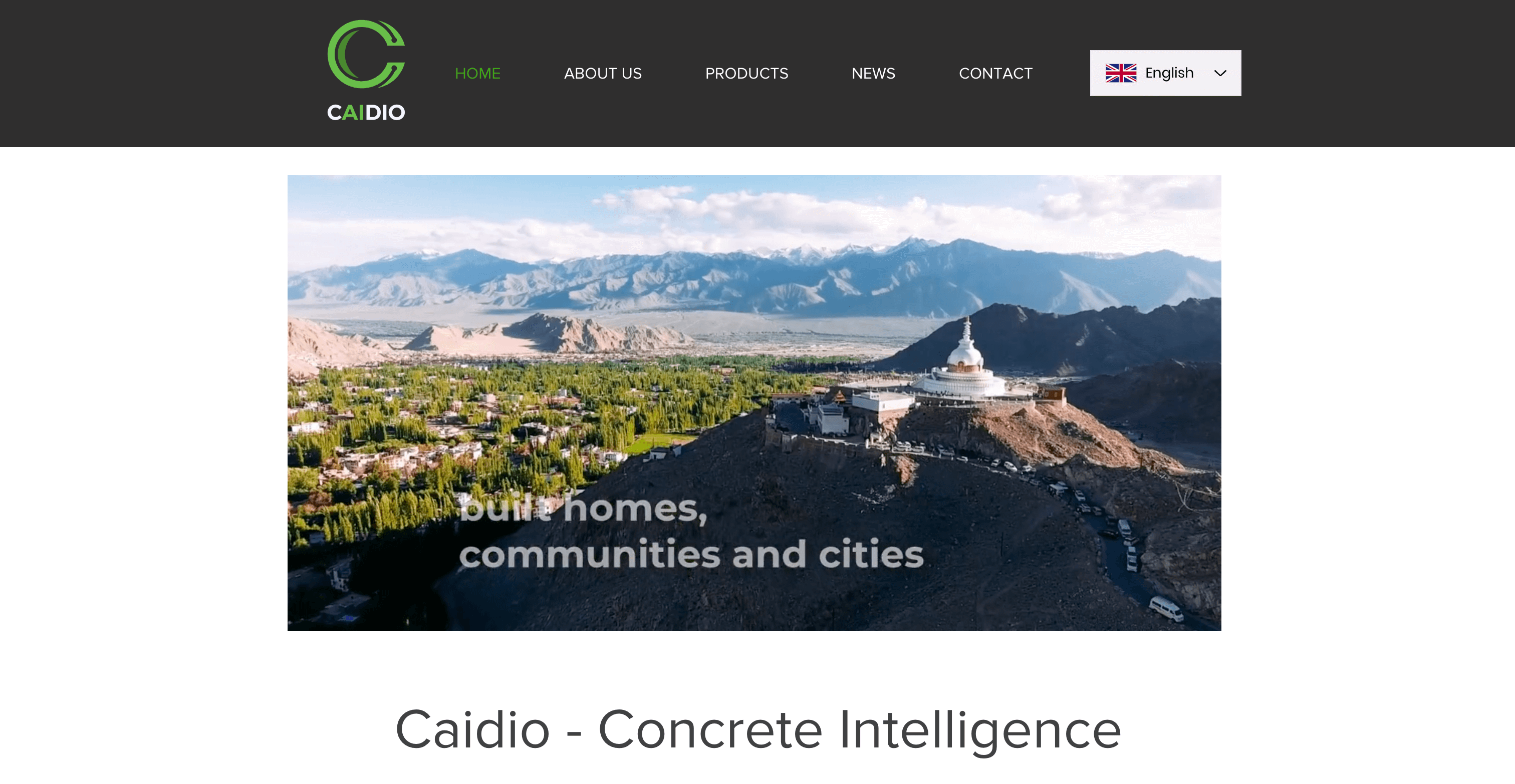 Caido homepage
