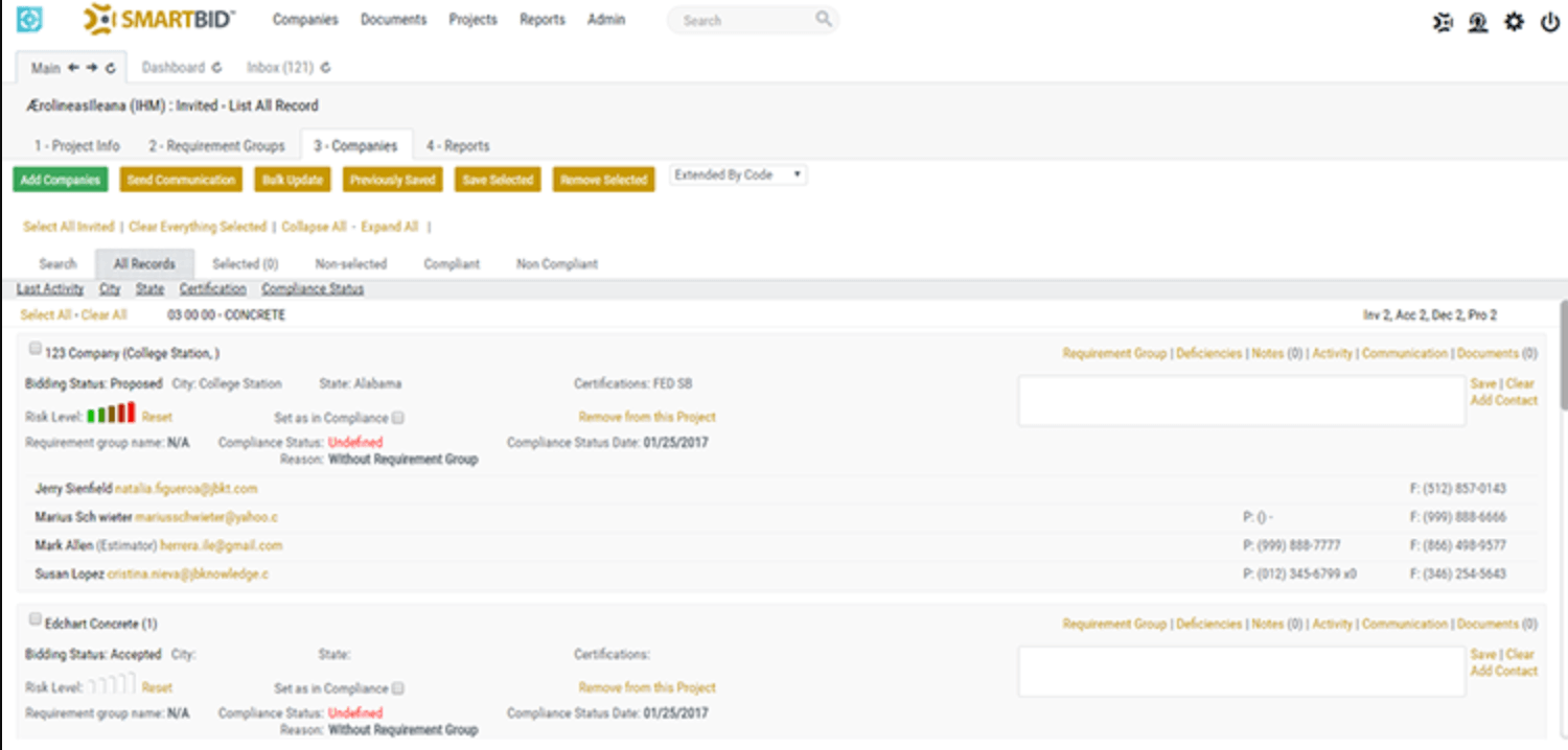 tracking smart bid